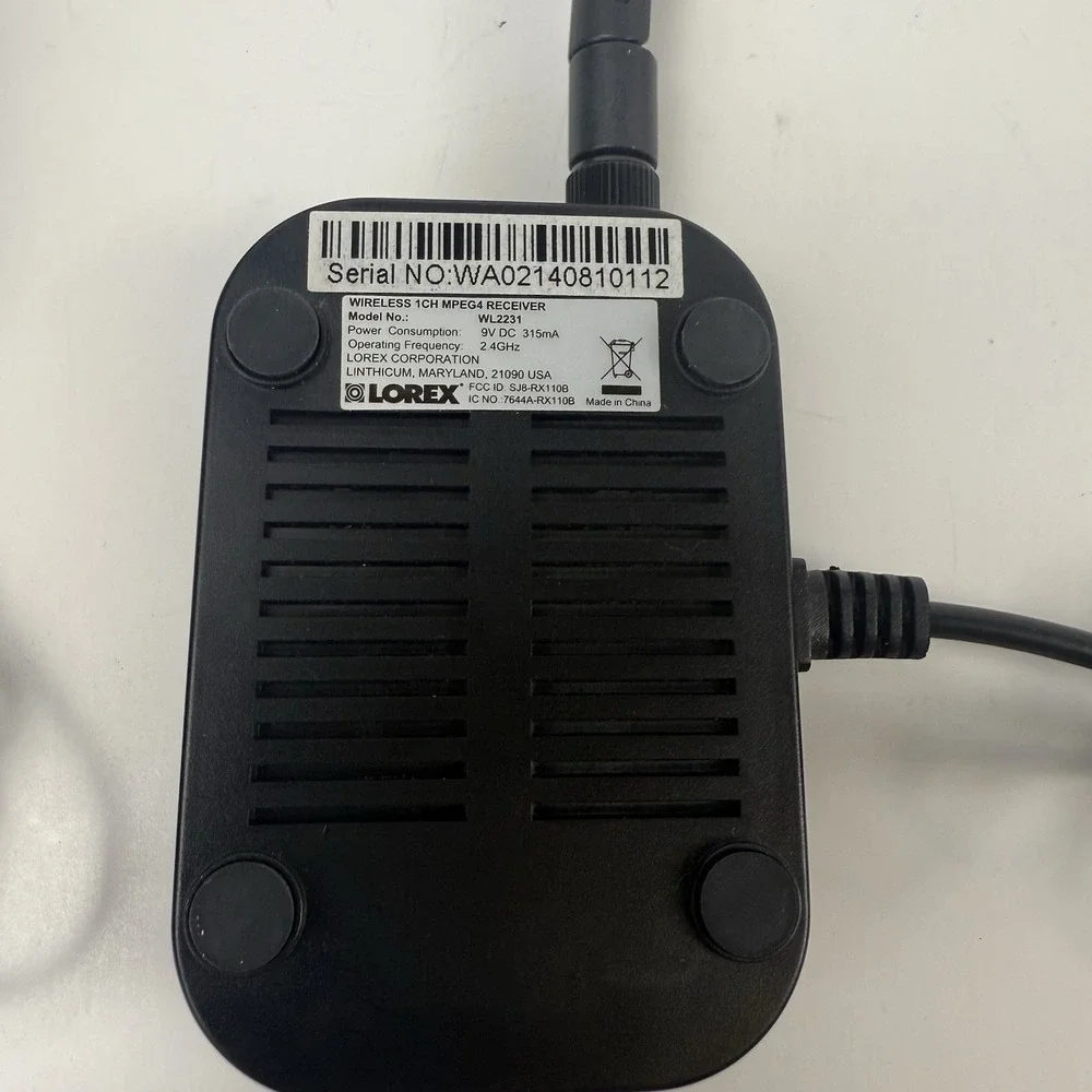 LOREX Wireless 1 Channel MPEG4 Receiver WL2231